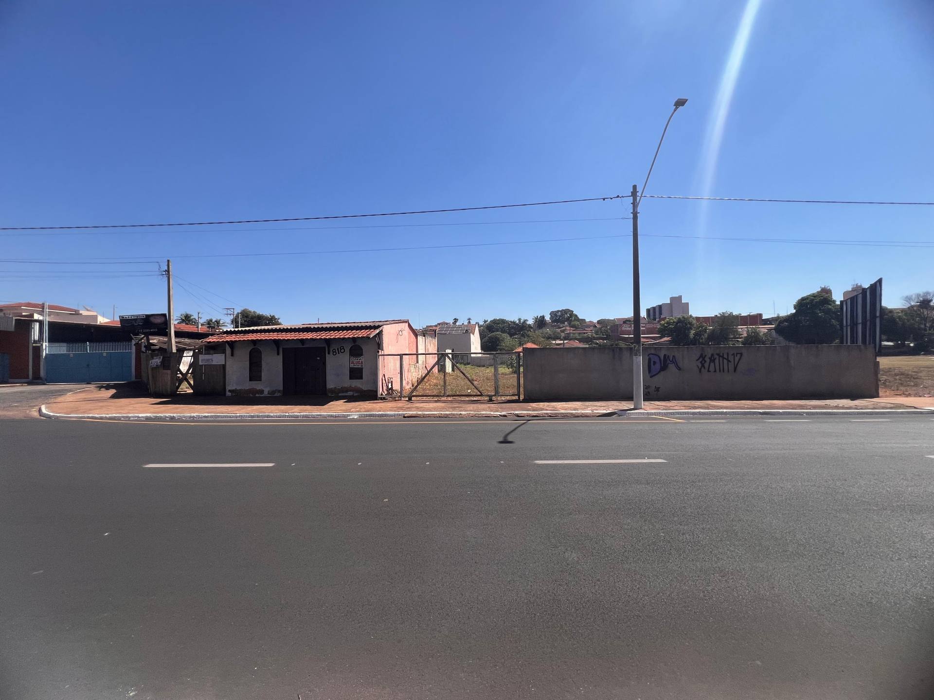 Terreno comercial no Centro da Cidade