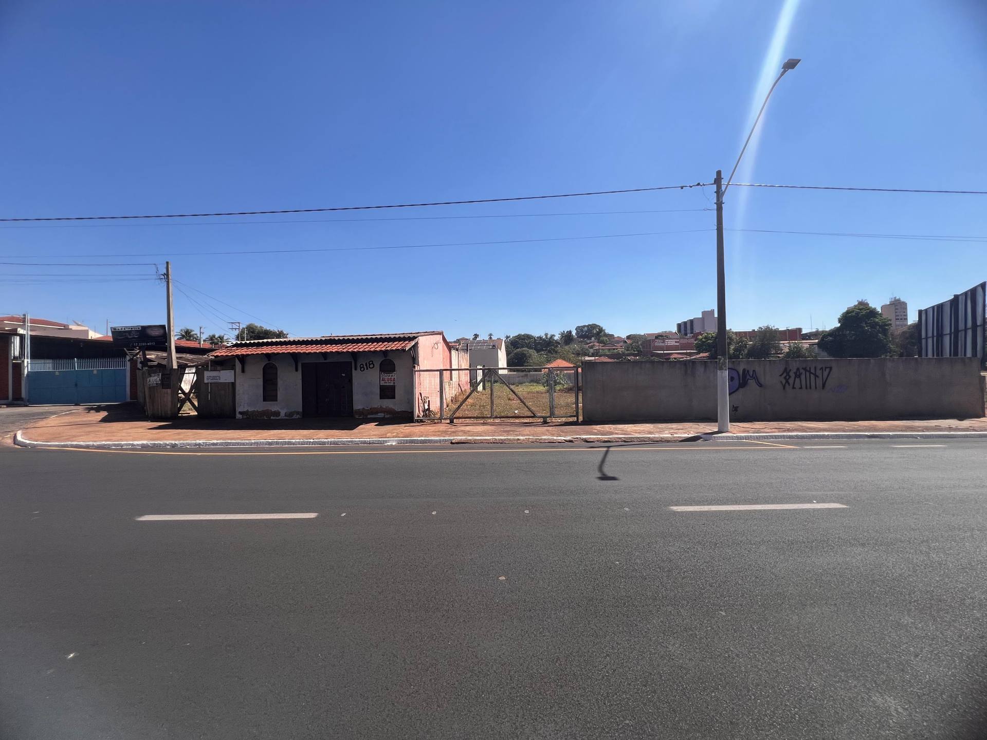 Terreno comercial no Centro da Cidade